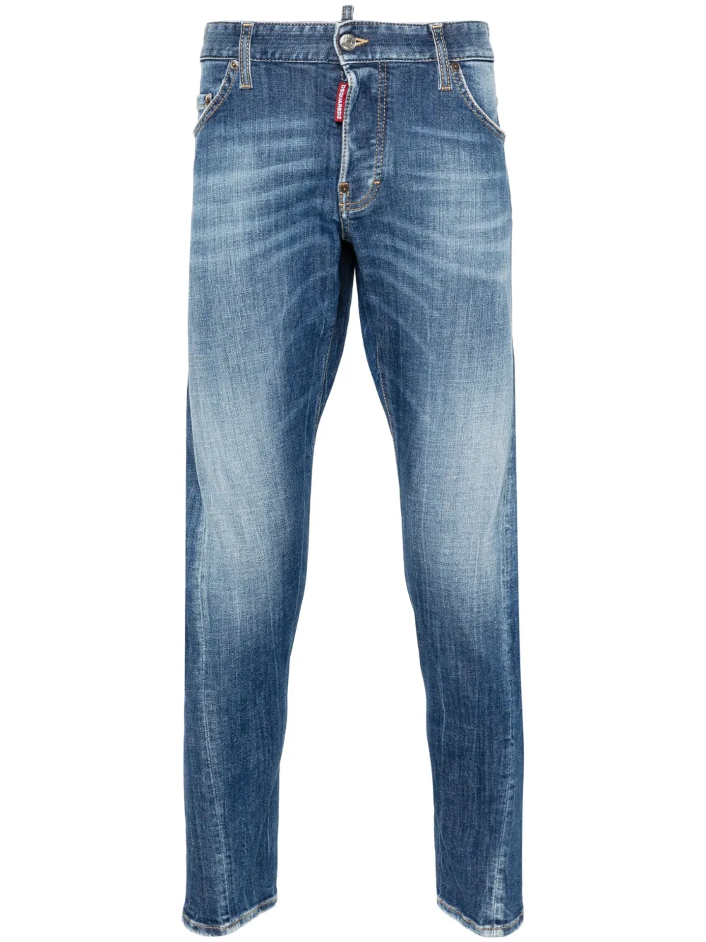 Dsquared2 Jeans Skinny In Blue