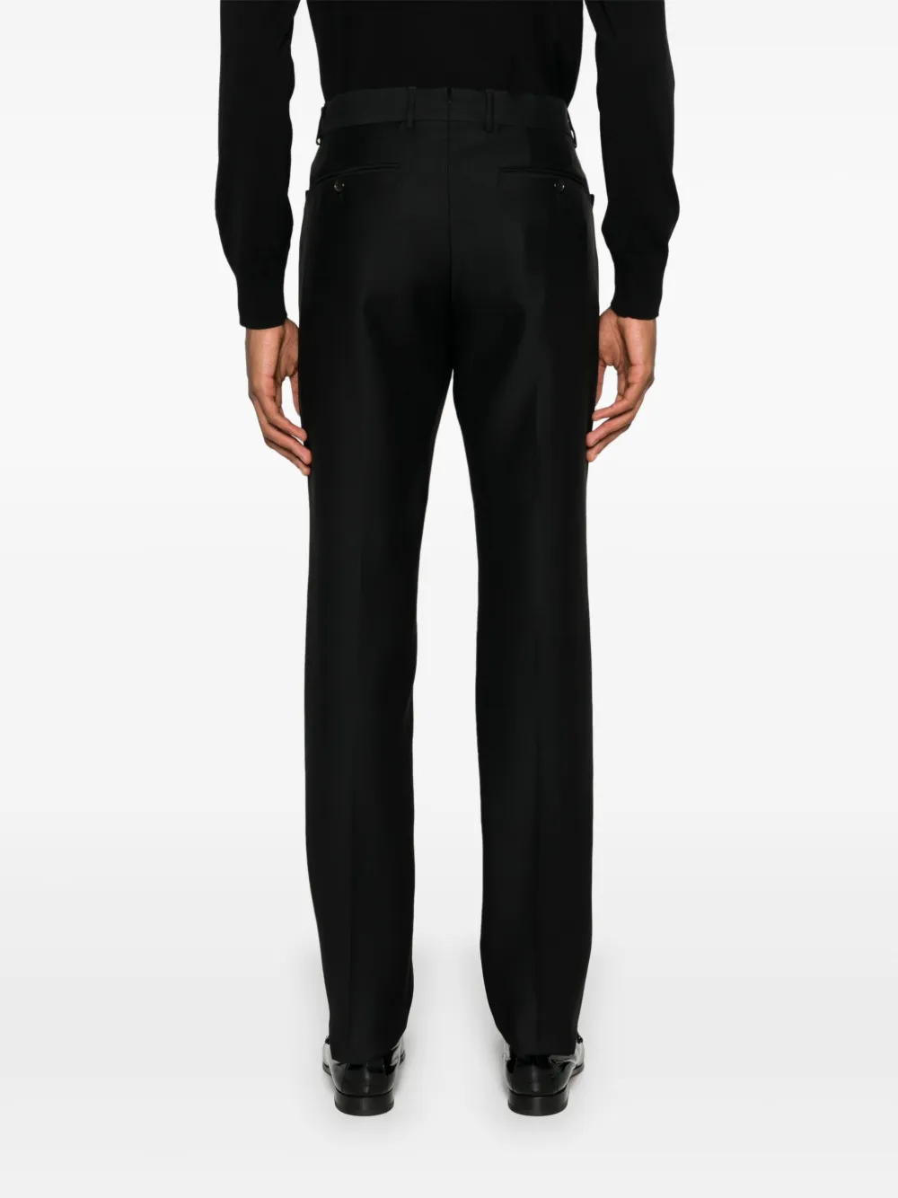 Affordable TOM FORD wool-blend tailored trousers Men