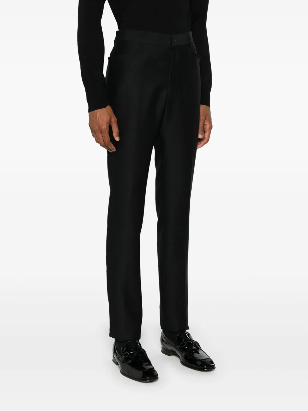 Affordable TOM FORD wool-blend tailored trousers Men