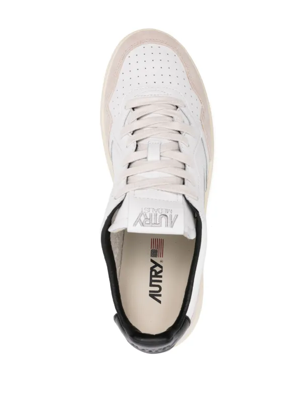 Autry Medalist Leather Sneakers | White | FARFETCH