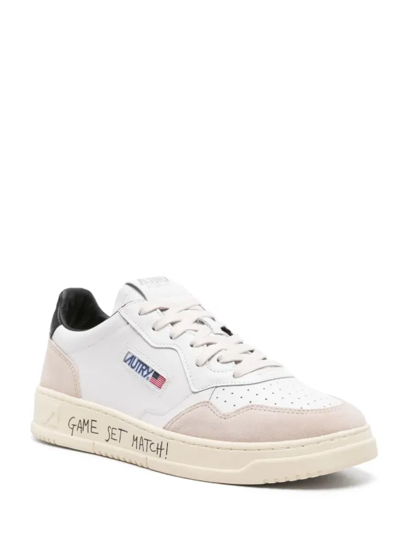 Autry Medalist Leather Sneakers | White | FARFETCH