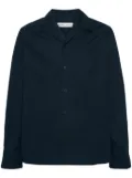 MODES GARMENTS camp-collar poplin shirt - Blue