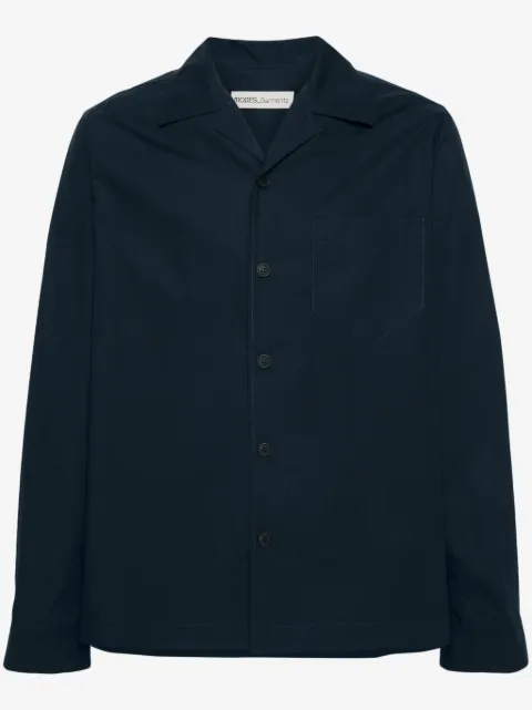 MODES GARMENTS camp-collar poplin shirt