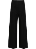 MODES GARMENTS poplin straight-leg trousers - Black