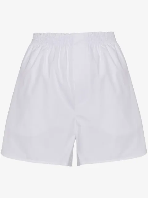 MODES GARMENTS elasticated-waistband cotton shorts