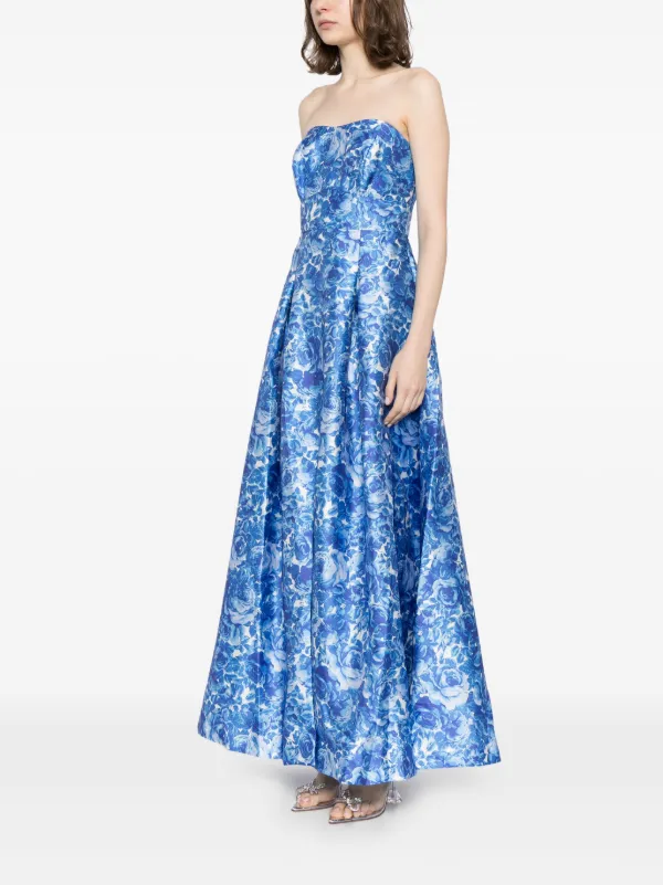 Sachin & Babi Giovanna floral-print Dress | Blue