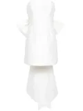 Sachin & Babi Kaia bow-detail minidress - White