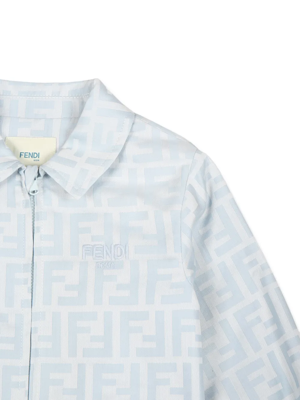 Fendi Kids Bomber con logo jacquard | Giacche | Image 3