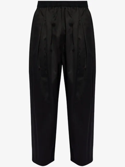 Maison Margiela pleated cotton trousers