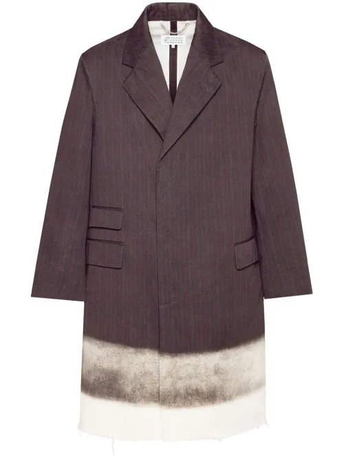 Manteau à imprimé trompe l'œil - Maison Margiela - Modalova