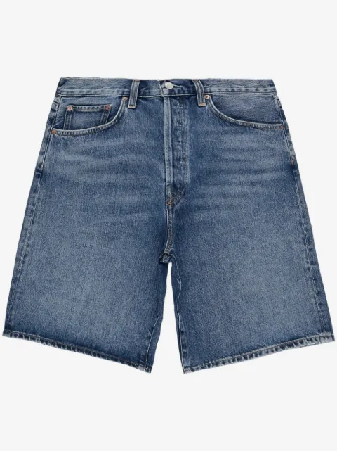 AGOLDE wide-leg denim shorts