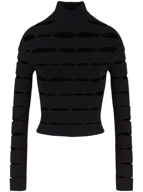 Giorgio Armani cut-out jumper Women