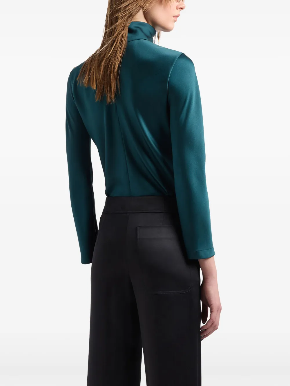 Giorgio Armani Tanktop met col Groen