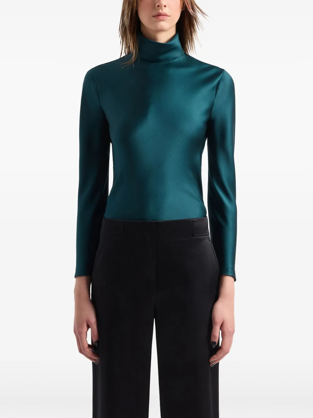 Giorgio Armani Tanktop met col - Groen