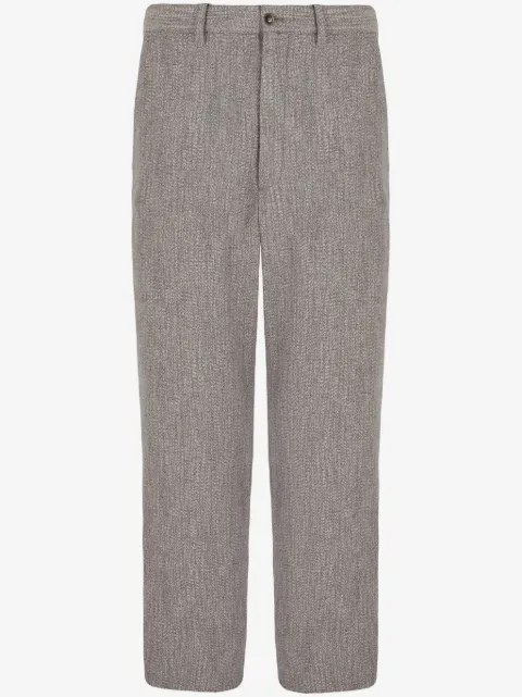 Giorgio Armani cropped straight-legged trousers