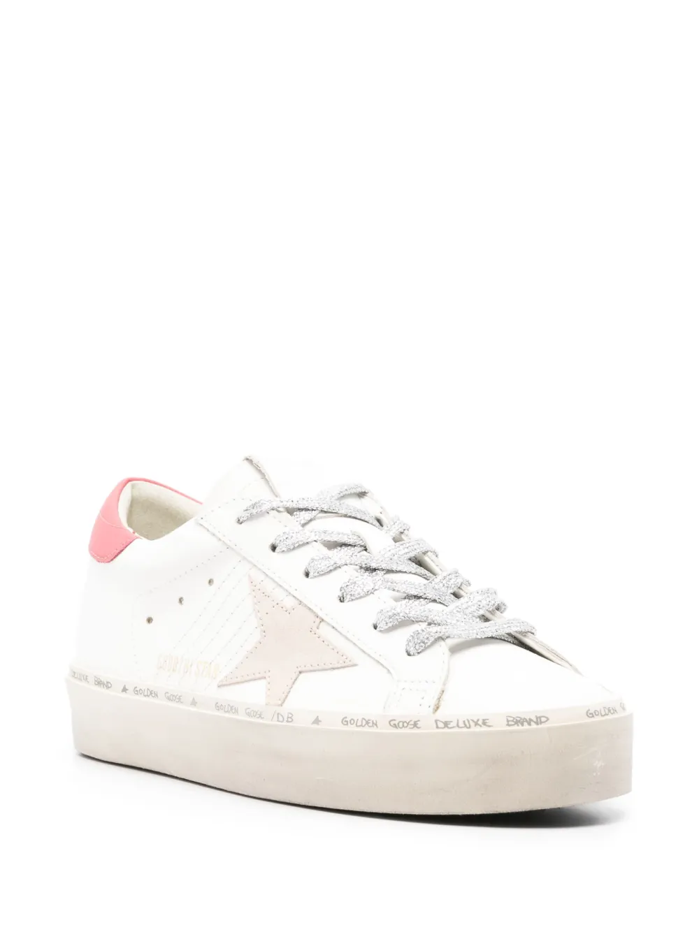 Golden Goose Hi Star leren sneakers - Wit