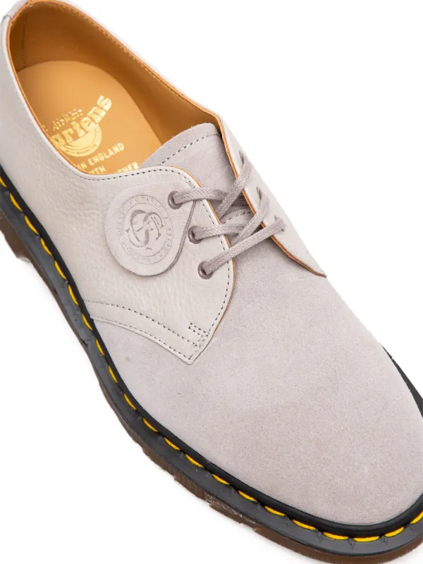 Dr. Martens 1461 Bex Smooth Leather Oxford Shoes in Khaki
