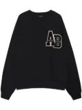 ANINE BING Miles cotton sweatshirt - Black