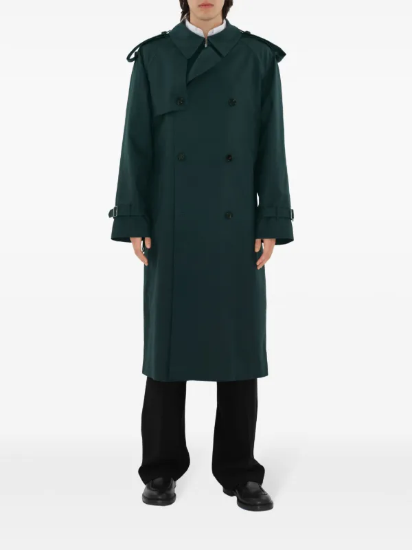 【関税&送料込】Burberry Double-Breasted Trench Coat In Twil Burberry Twill Double-Breasted Trench Coat | Saks Fifth Avenue