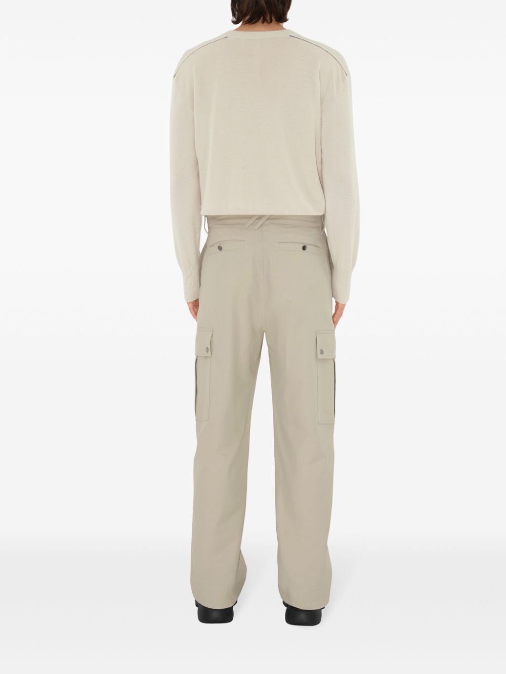 Burberry cotton blend cargo trousers Men