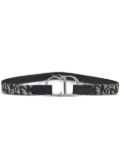 Christian Dior Pre-Owned 2003 Trotter canvas belt - Black