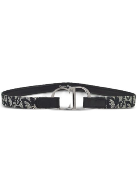 Christian Dior 2003 Trotter canvas belt Women