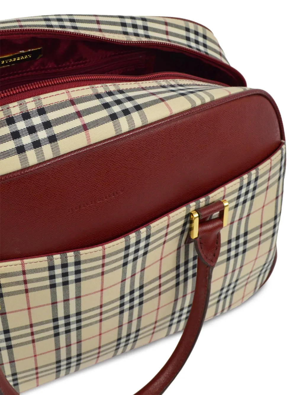 Cheap Burberry 1990-2000s Vintage Check two-way bag Women