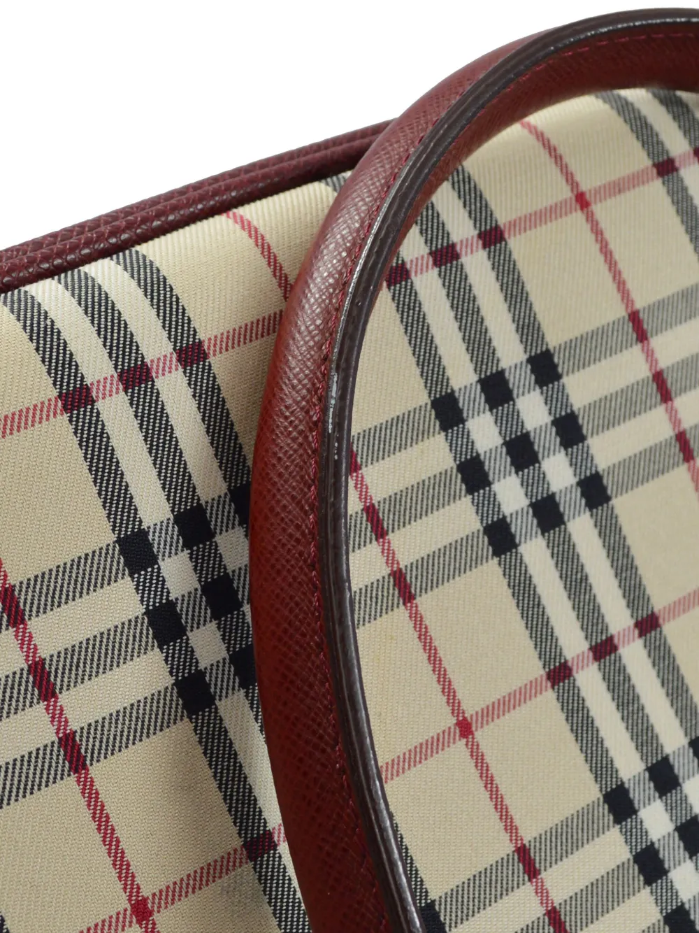 Cheap Burberry 1990-2000s Vintage Check two-way bag Women