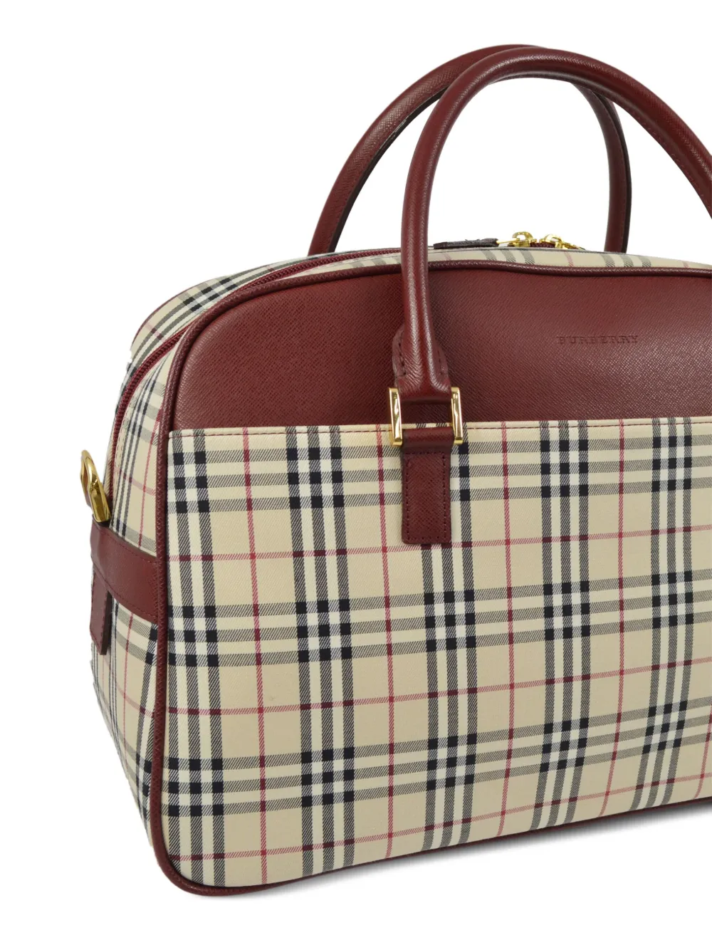 Cheap Burberry 1990-2000s Vintage Check two-way bag Women