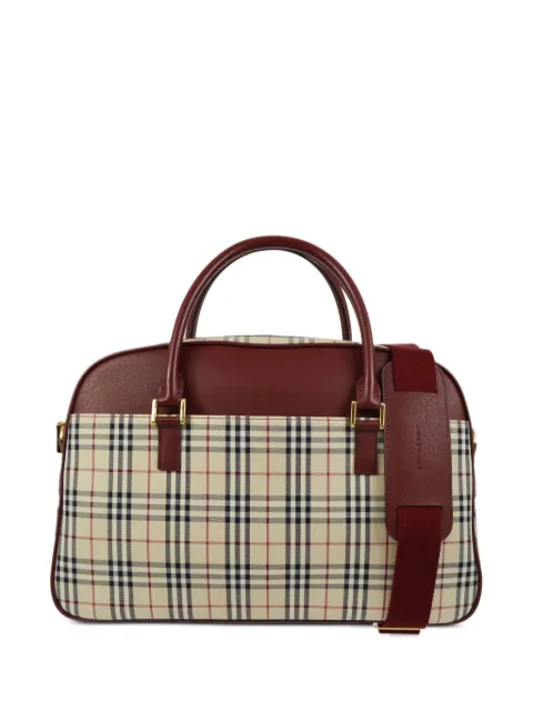 Burberry 1990-2000s Vintage Check two-way bag Women