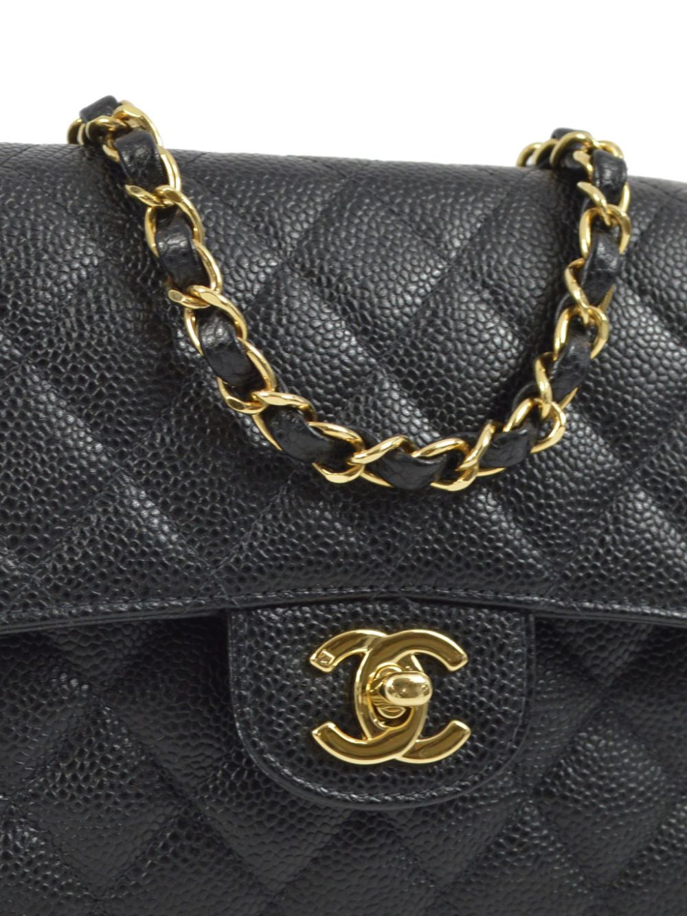 Affordable HOT SALE CHANEL 2002 small Double Flap shoulder bag Women