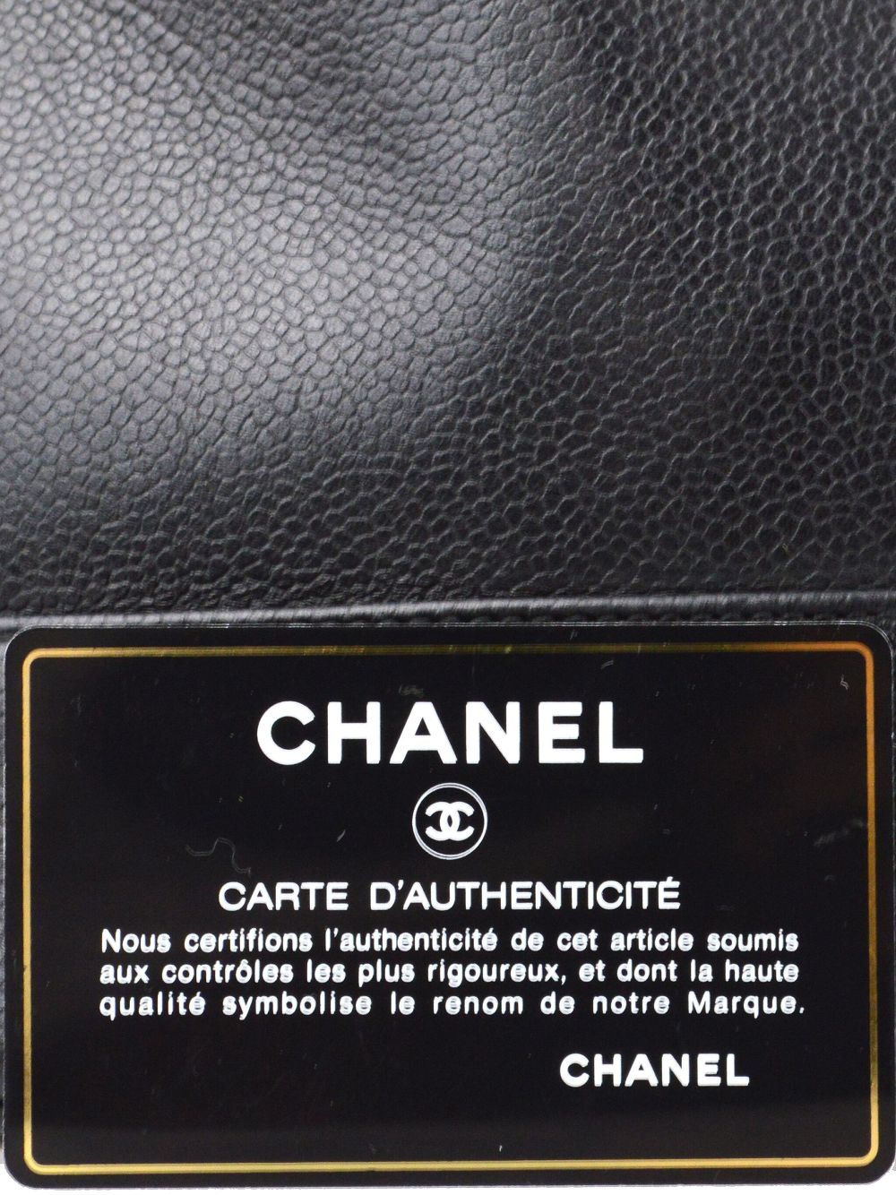 CHANEL 1997 logo-debossed leather tote bag Women