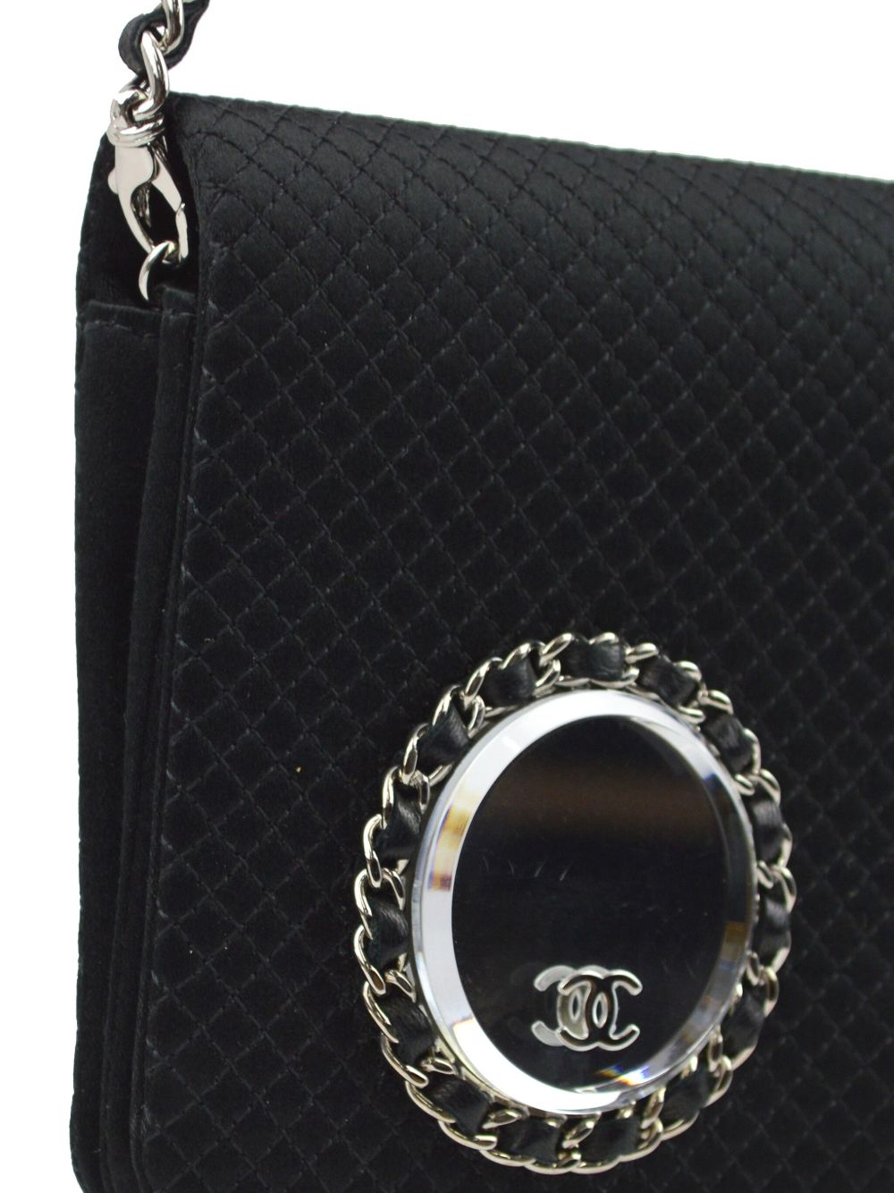 CHANEL 2005 CC mirror-plaque shoulder bag Women