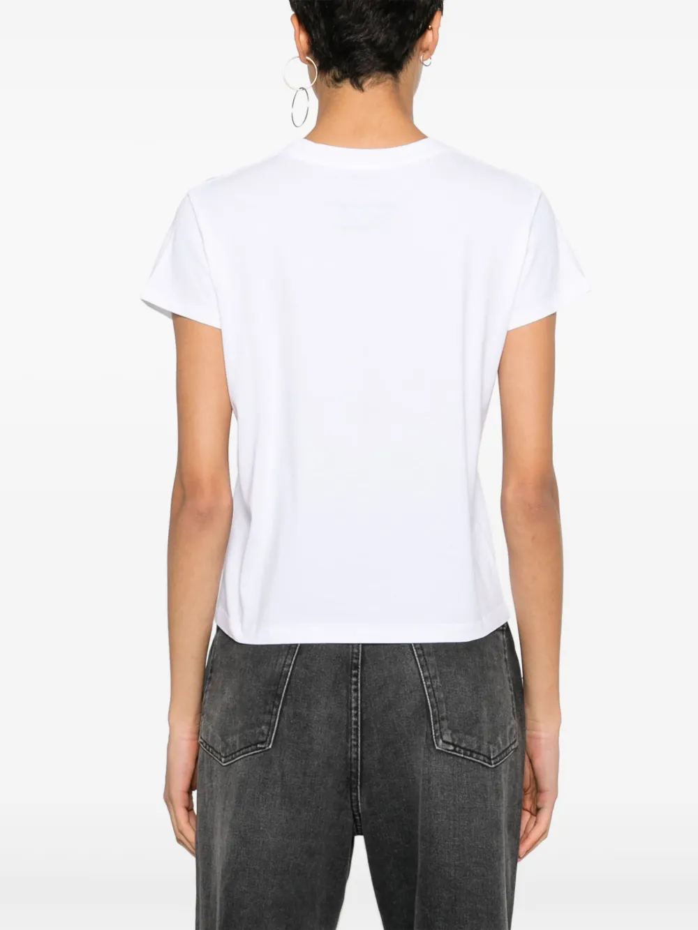 MM6 Maison Margiela Katoenen T-shirt met print Wit