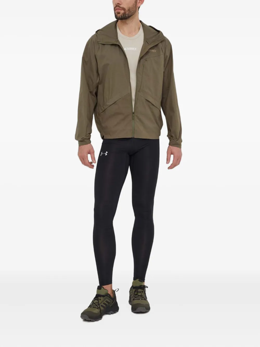 adidas zip-fastening hooded jacket | Hooded Jackets | Image 2