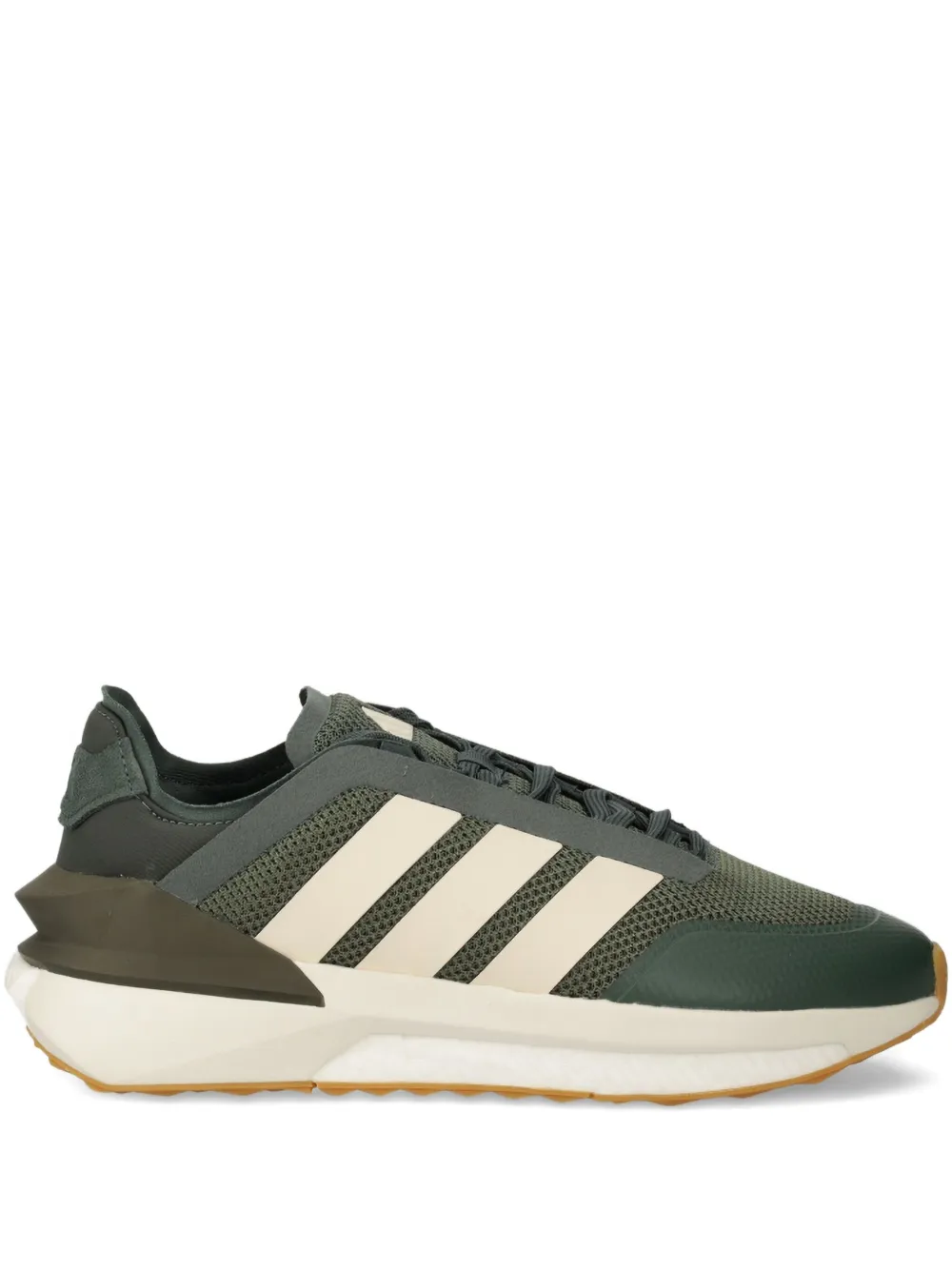 Adidas Comfort Runner three-stripe sneakers Neutrals