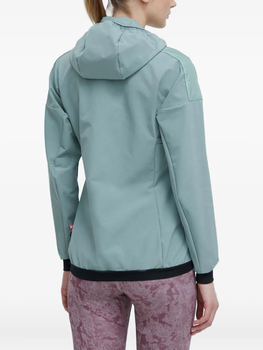 adidas Gevoerd jack met capuchon Groen