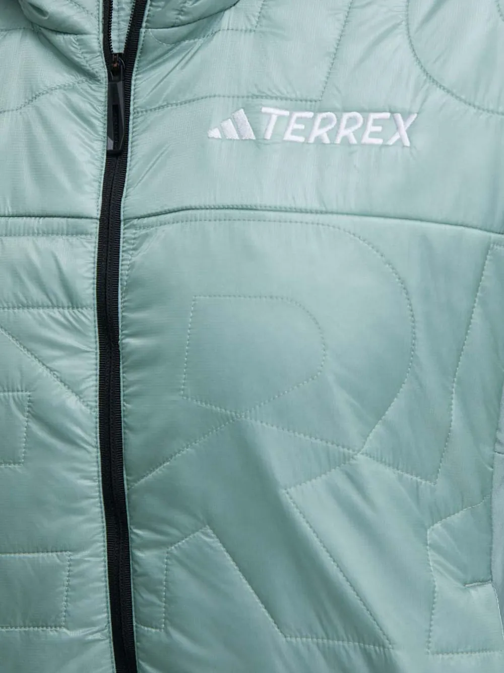 adidas Gevoerd jack met capuchon Groen