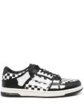 AMIRI Skel Top Low check-pattern sneakers - Black