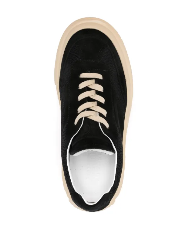 MM6 Maison Margiela Gambetta スエード スニーカー | ブラック 