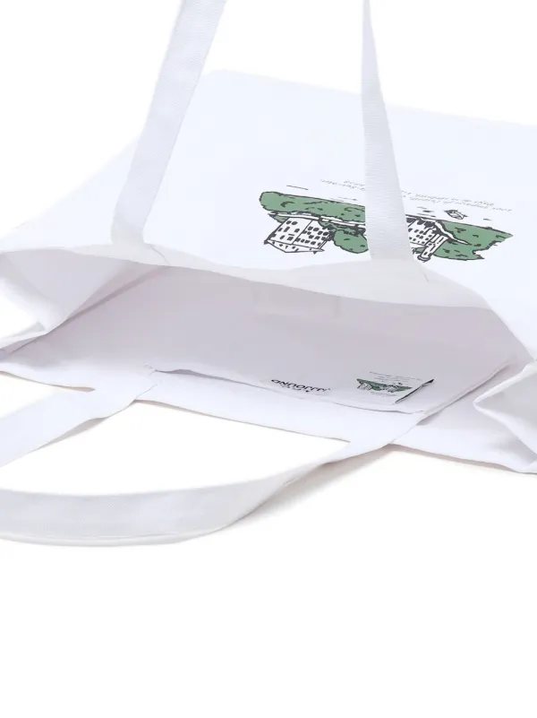 A.P.C. x JJJJound Hôtel Tote Bag | White | FARFETCH TH