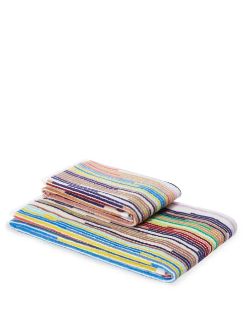 Missoni Home Melody striped towel set (set of two)