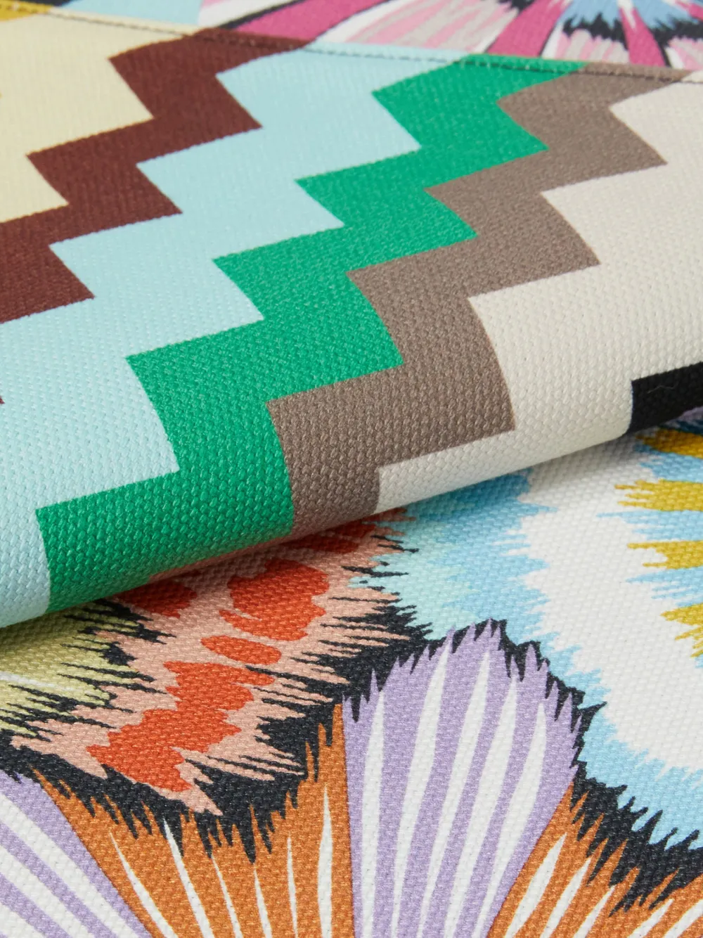 Missoni Alice Placemat And Valparaiso Napkin (set Of Two) In Blue