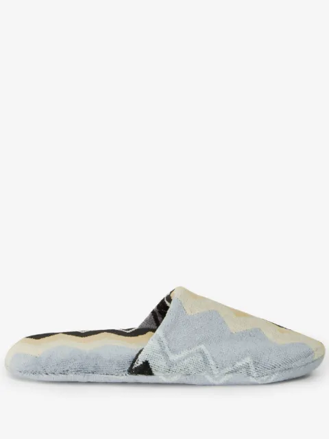 Missoni Home Giacomo cotton slippers