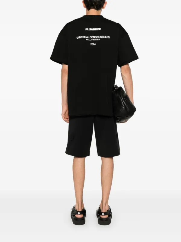 Jil Sander レイヤード Tシャツ | ブラック | FARFETCH JP