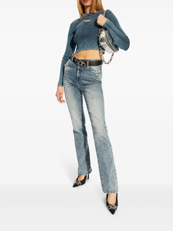 【DIESEL】2003 D-Escription ブーツカット ジーンズ *送/関込* Diesel 2003 D-Escription ブーツカットジーンズ | ブルー