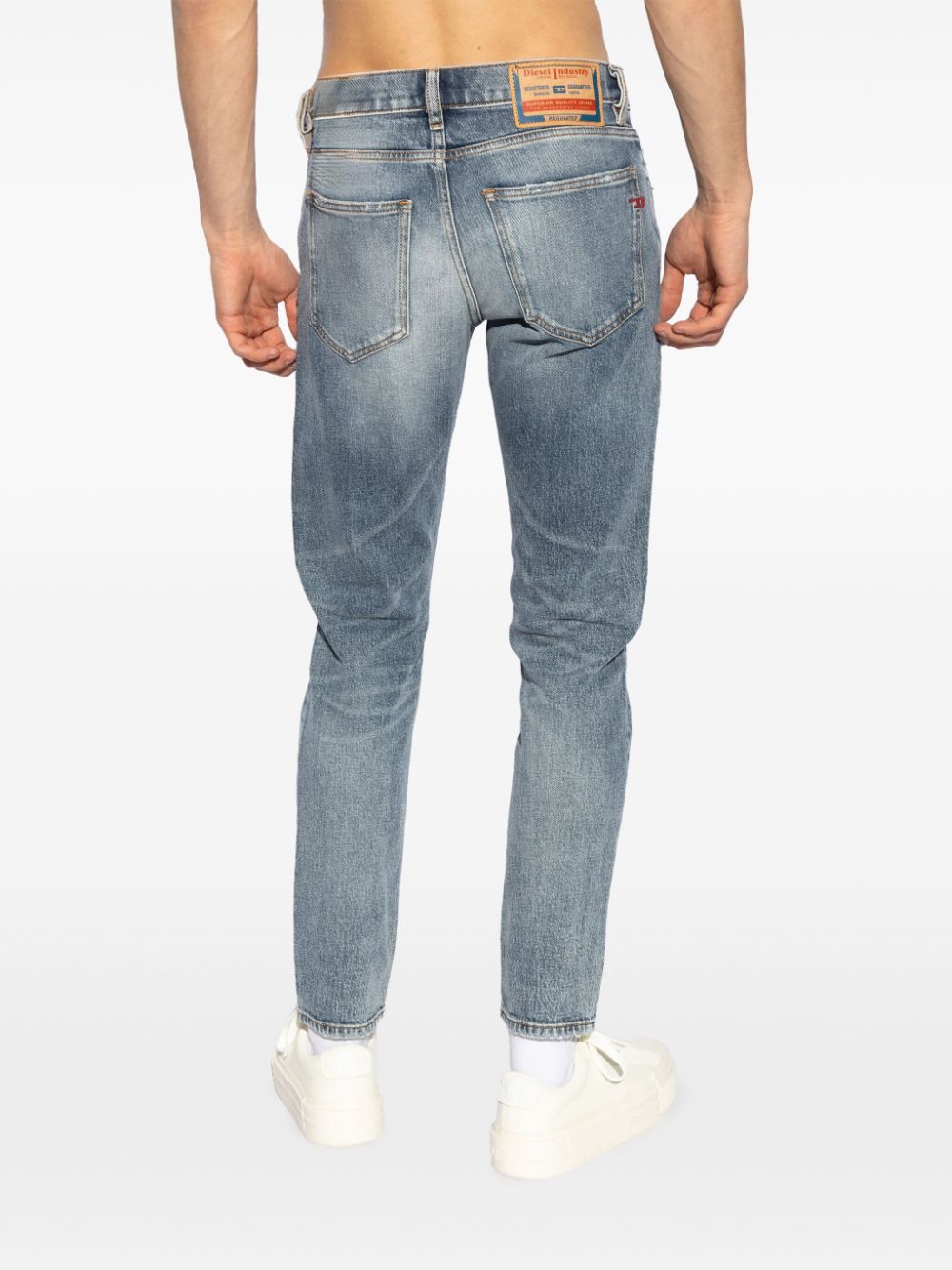 Diesel 2019 D-Strukt distressed slim-fit jeans Men