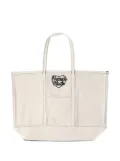 Human Made Garment Dyed cotton tote bag - White