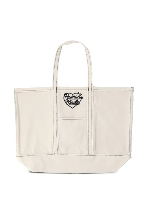 Human Made Garment Dyed cotton tote bag