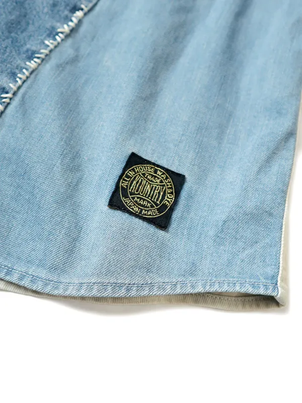 KAPITAL Great Kountry デニムシャツ | ブルー | FARFETCH JP